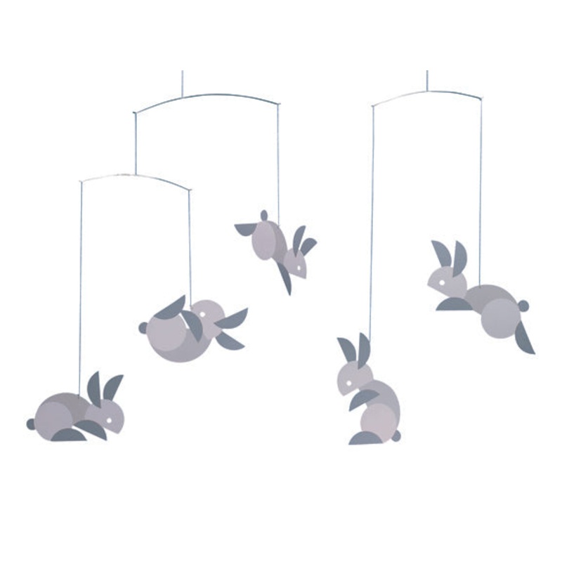 Circular Rabbits Mobile