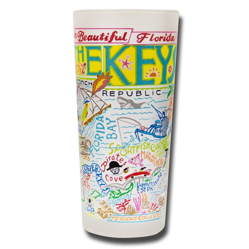 Florida Keys Drinking Glass