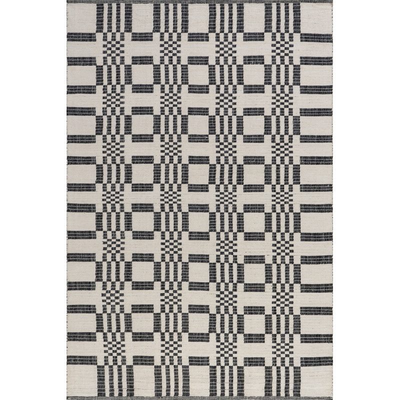 Hendo Geometric Rug | Grey