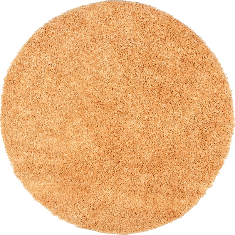 Sade Solid Shag Rug | Yellow