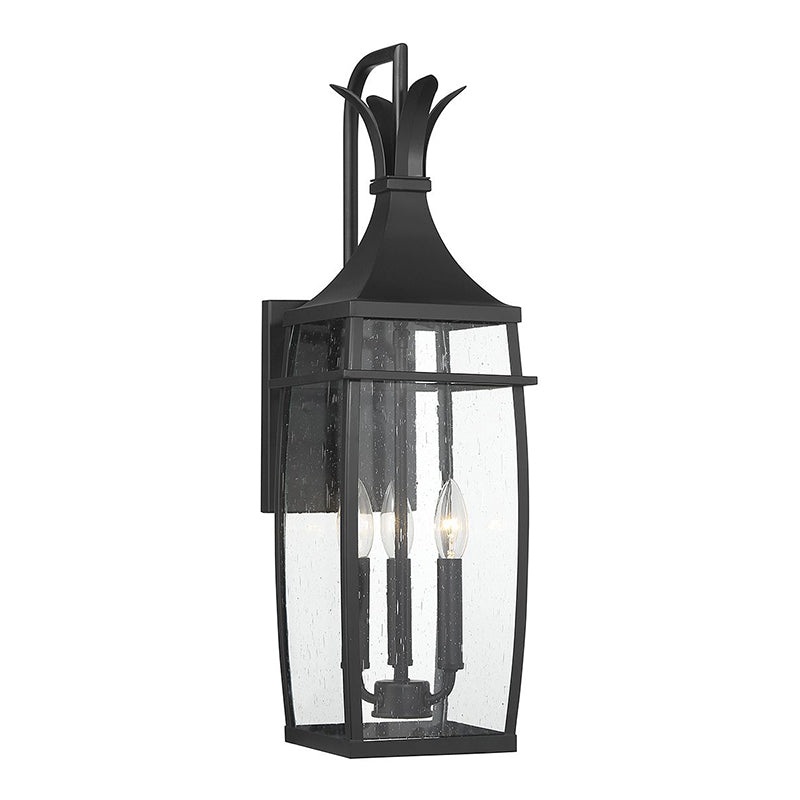 Savoy House 5-765 Montpelier 3-lt 25″ Tall Outdoor Wall Lantern