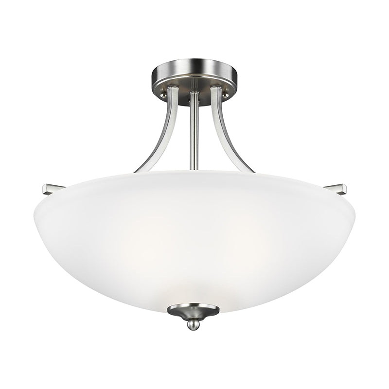 Generation 7716503 Geary 3-lt 19″ Semi-Flush Mount