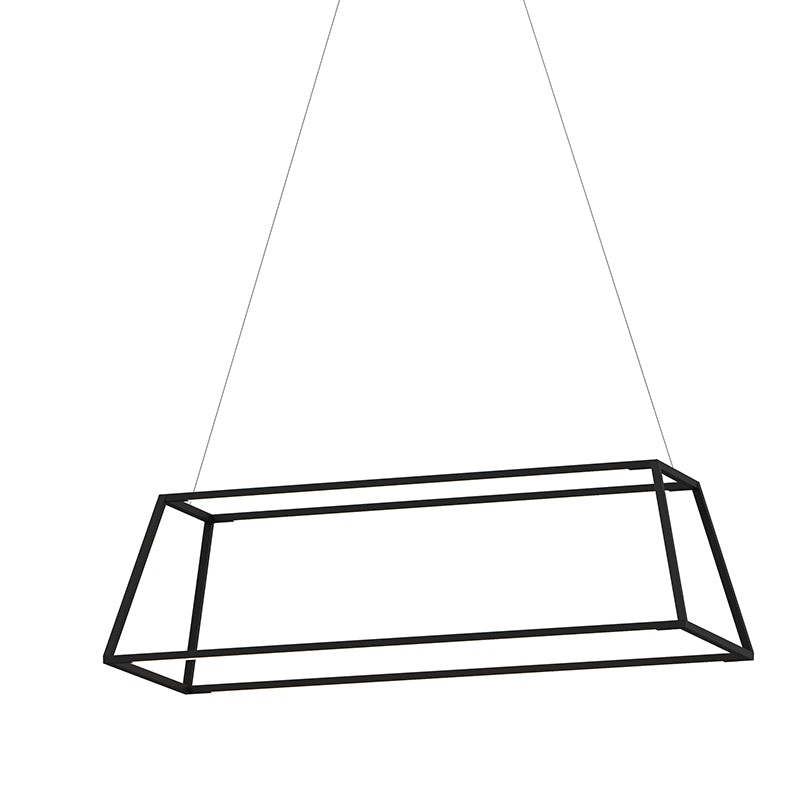 Koncept ZBP-38-RR Z-Bar Rise Rectangle 4-lt 40″ LED Pendant