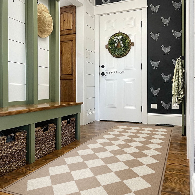 3acrehomestead Charlie FloorFlat | Cream – Premium Vinyl Floor Mat