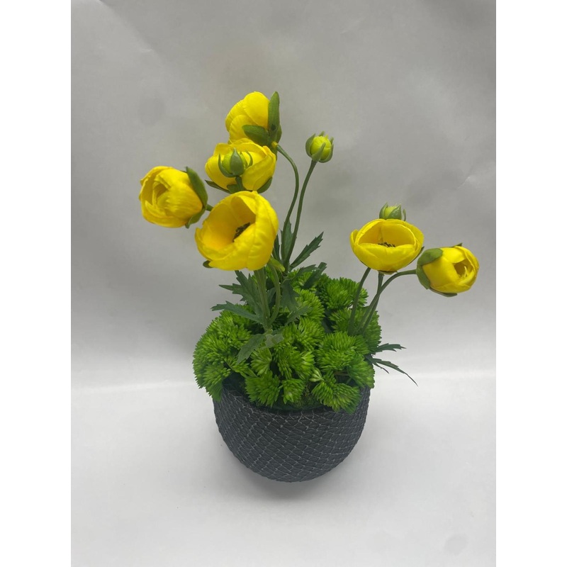 Garden of Whimsy Yellow Ranunculus