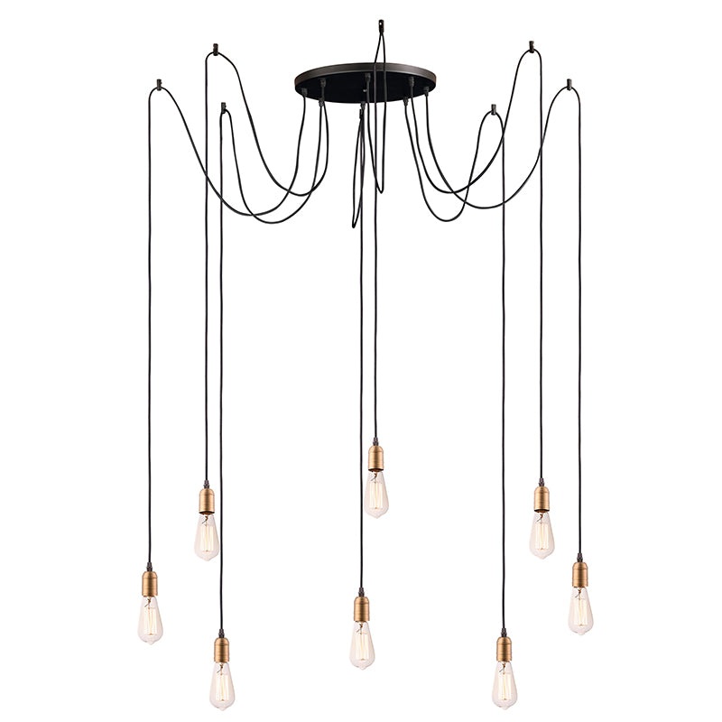 Maxim 12128 Early Electric 8-lt 15.75″ Pendant