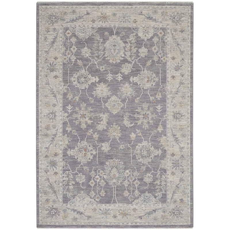 Nourison Infinite 5’3″ x 7’8″ Charcoal Vintage Indoor Rug