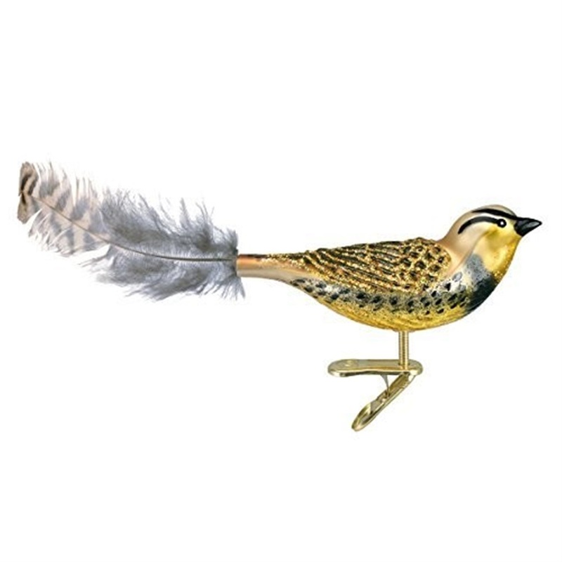 Old World Christmas Meadowlark Glass Blown Ornament