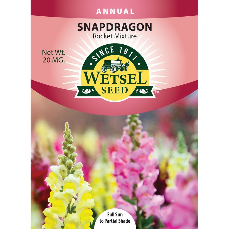 Wetsel Seed Rocket Mix Snapdragon Seed
