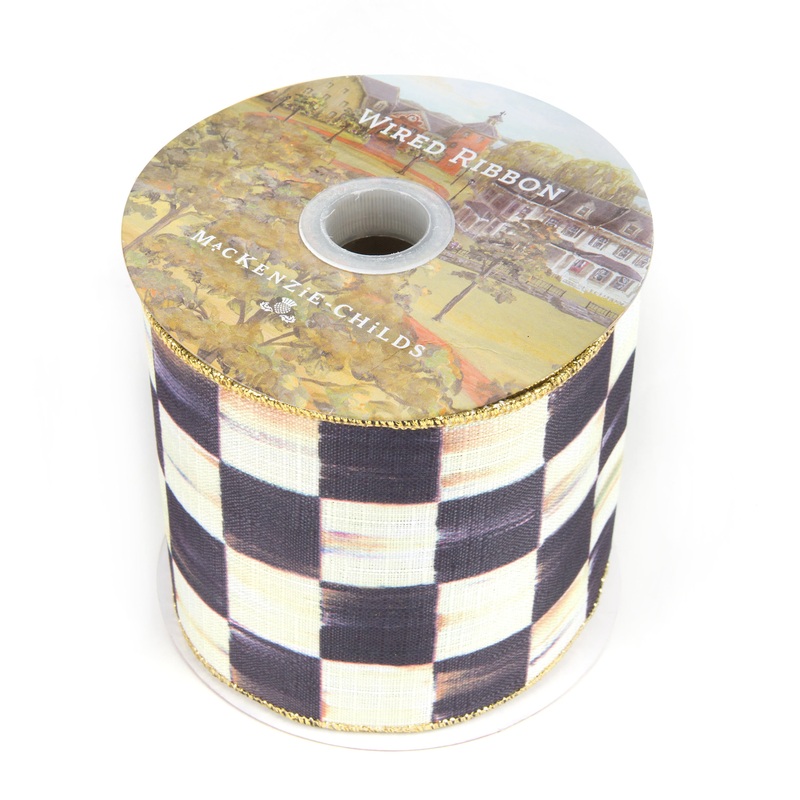 Courtly Check 4″ Ribbon