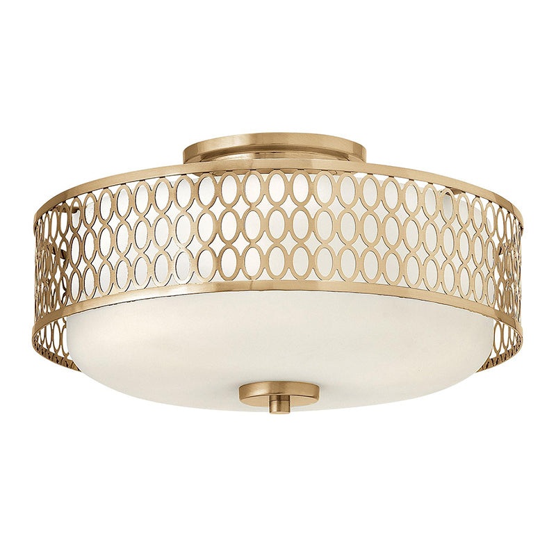 Fredrick Ramond FR35601 Jules 3-lt 15″ LED Flush/Semi-Flush