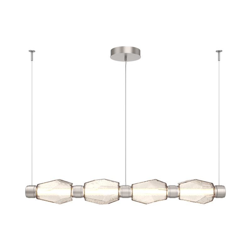 Gem Mandrel Linear LED Chandelier