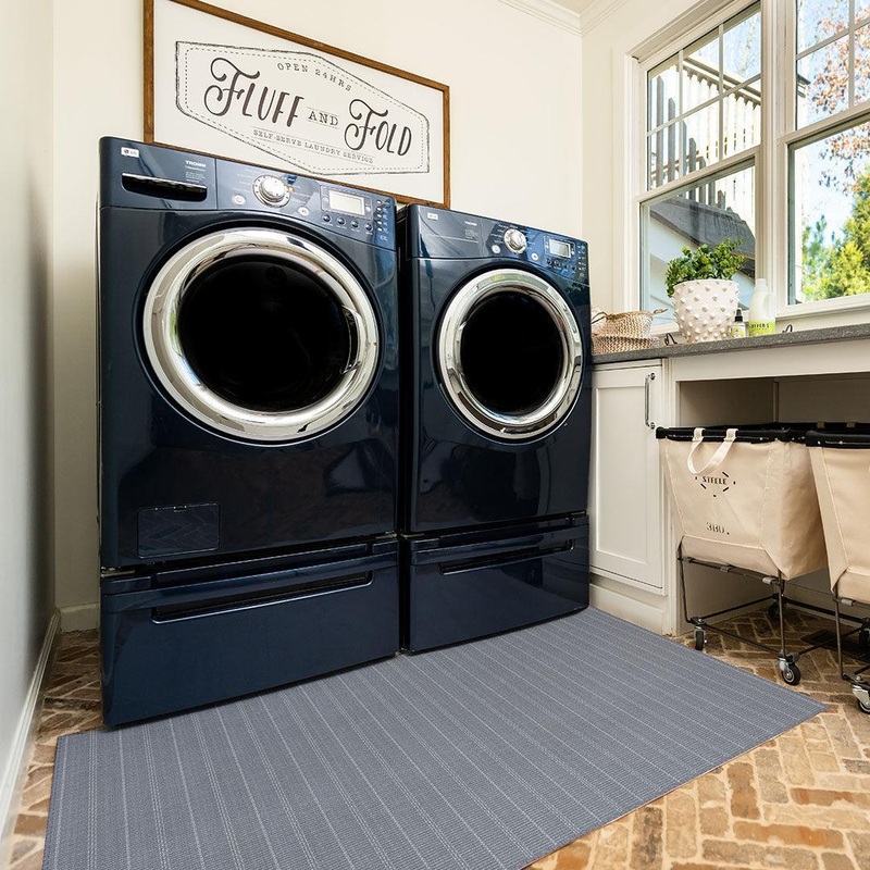 Jessica FloorFlat | Steel Blue – Premium Vinyl Mat