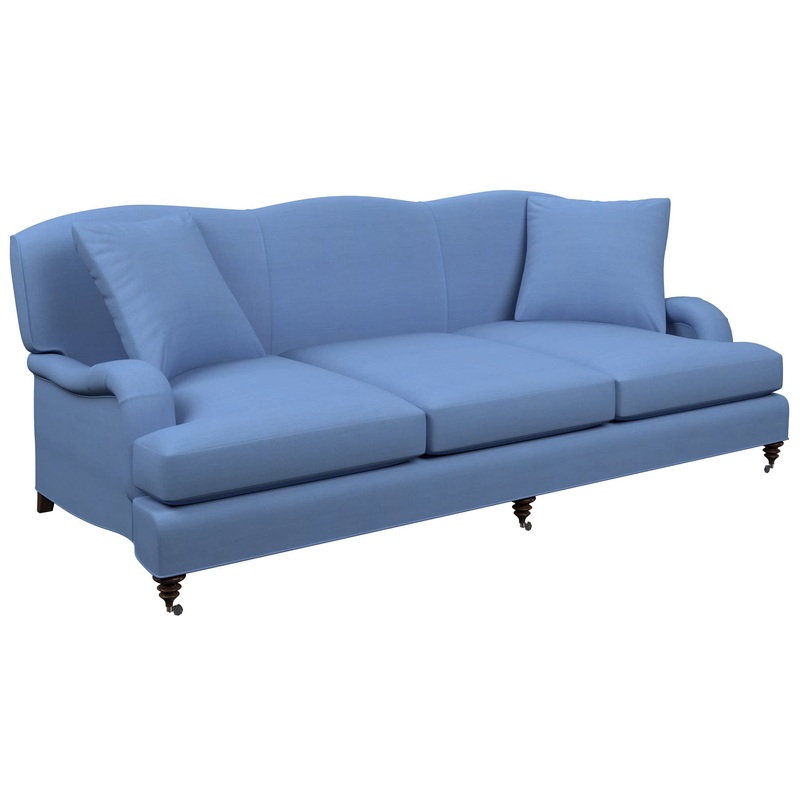 Litchfield 3 Seater Sofa | Estate Linen French Blue