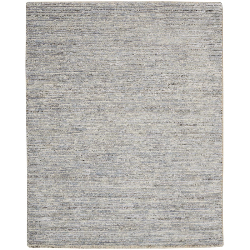 Nourison Ocean 2′ x 3′ Mist Modern Indoor Rug