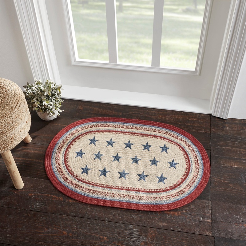 Celebration Jute Rug Oval w/ Pad 24×36
