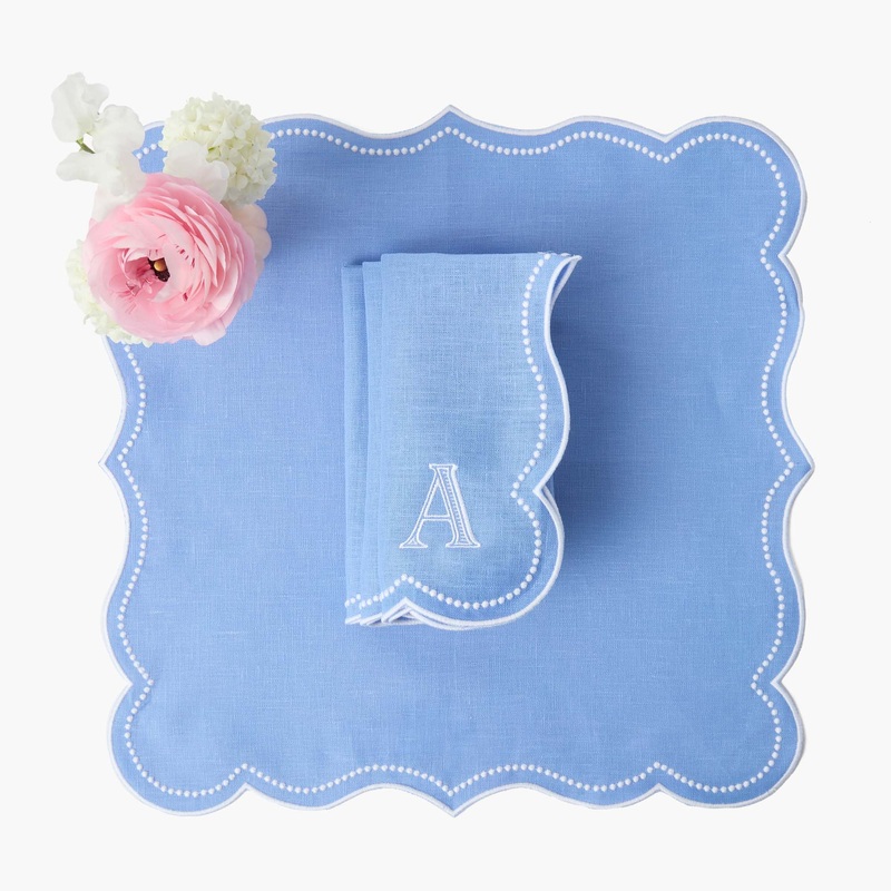 Eloise Periwinkle Napkins (Set of 4)