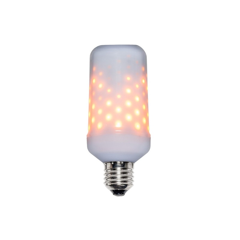 Flaming Light Bulb