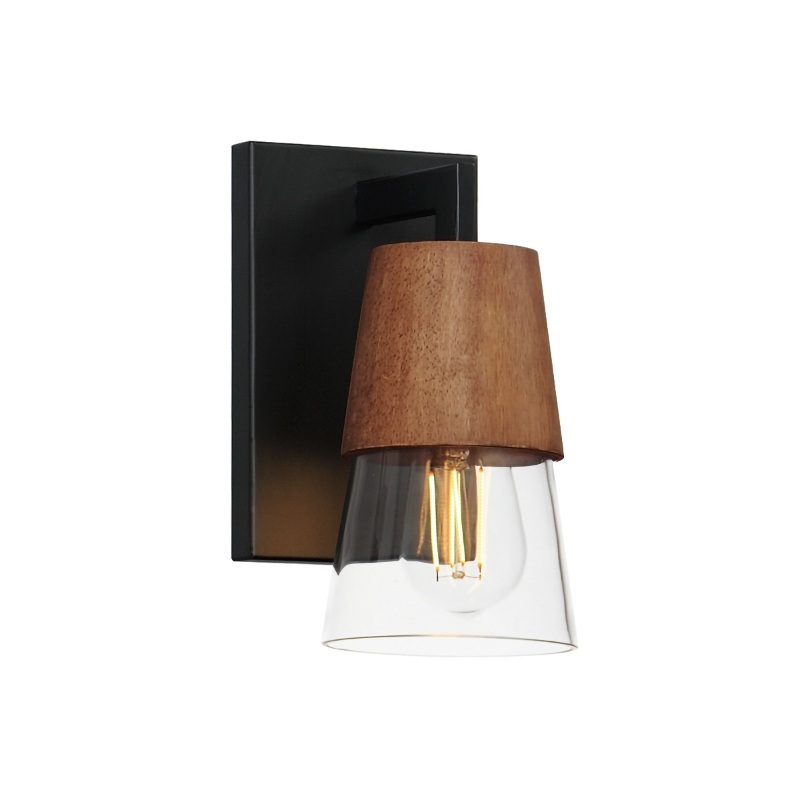 Maxim 21621 Carpenter 1-lt 9″ Tall Bath Sconce
