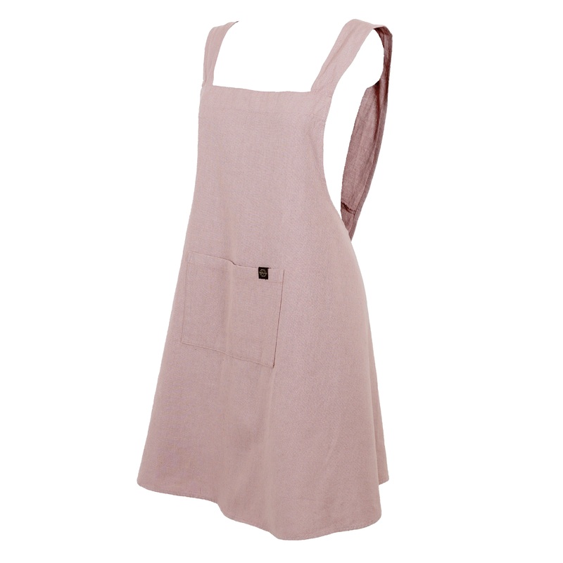 Apron Osani Linen Cotton Petale