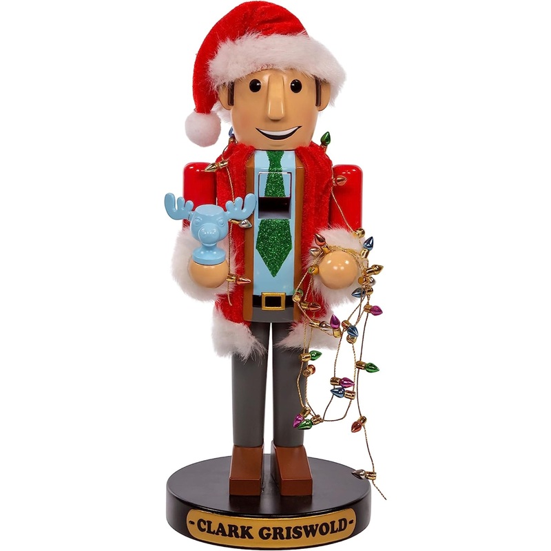 National Lampoon Christmas Kurt Adler Vacation Clark Griswold Nutcracker, 10″
