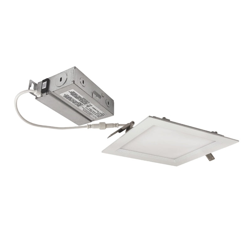 Nora NEFLINTW-S6233 6″ E-Series FLIN Square LED Downlight, 27K/30K/35K Selectable, 120V