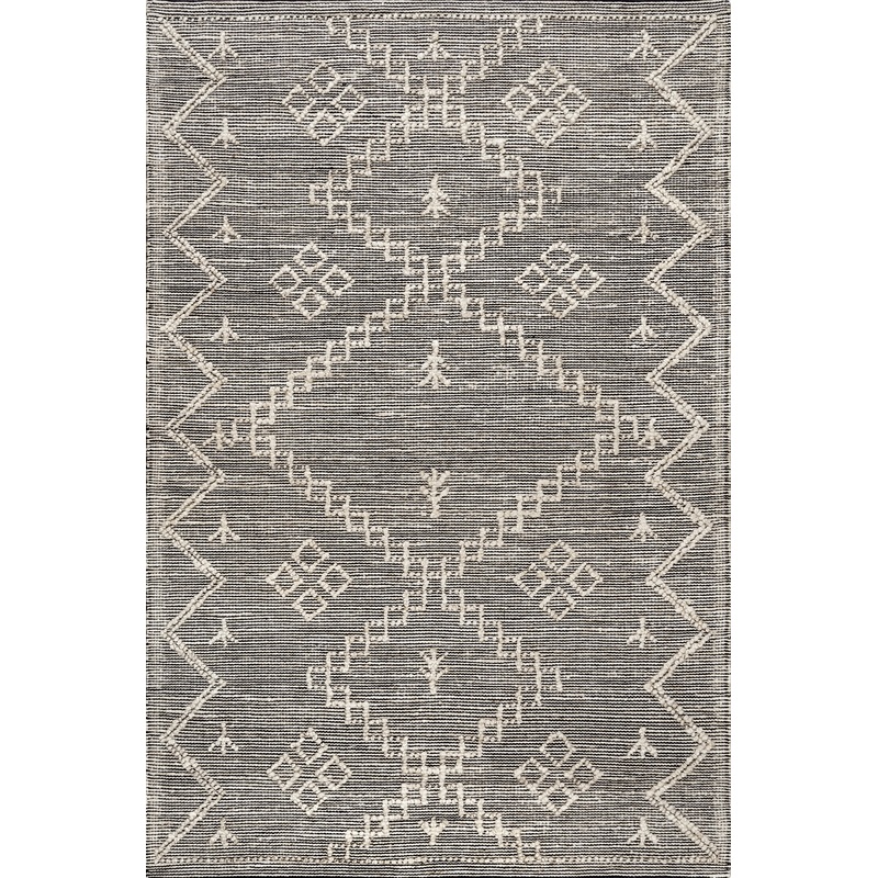 Textured Moroccan Jute Rug | Beige