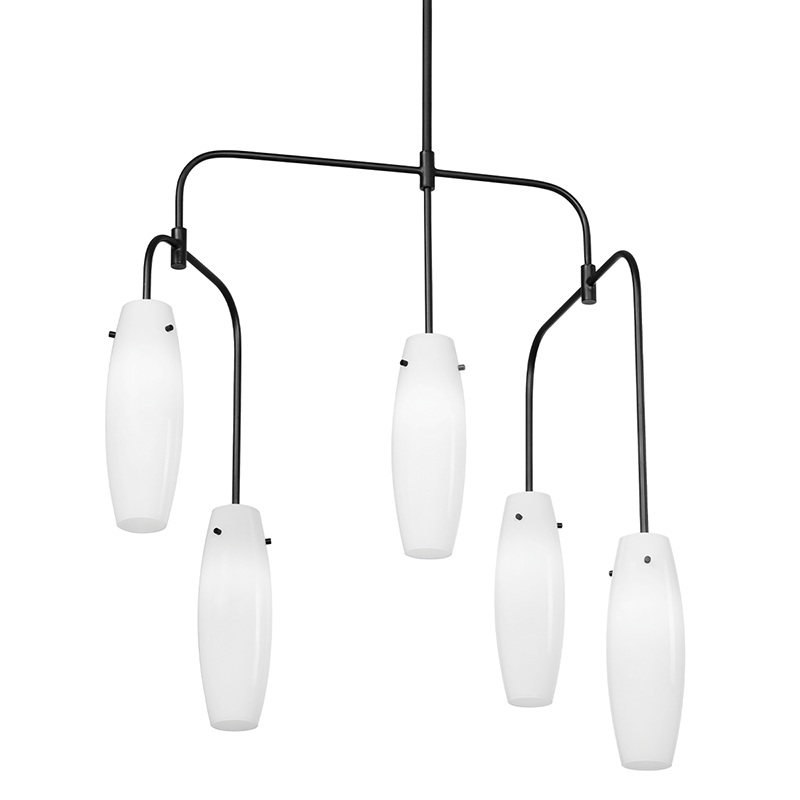Troy F1052 Cyan 5-lt 41″ Chandelier