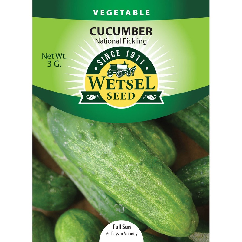 Wetsel Seed Cucumber National Pickling Seed