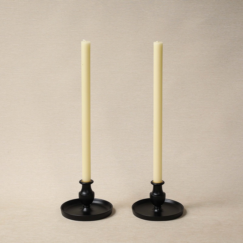 18″ Beeswax Church Tapers