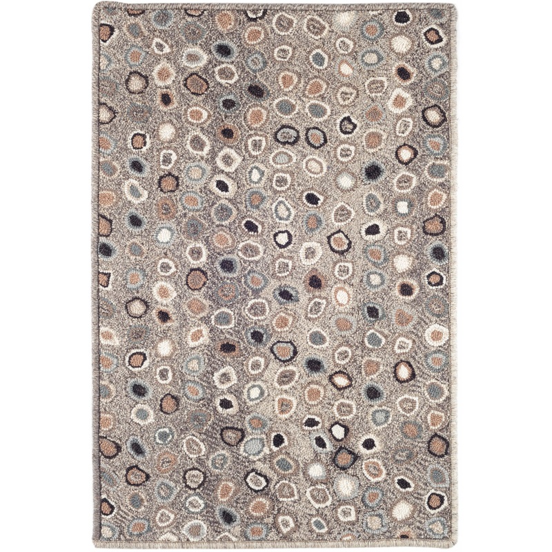 Cat’s Paw Hand Micro Hooked Wool Custom Rug | Grey