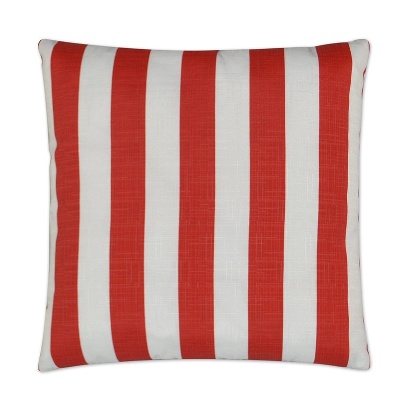 D.V. Kap 22″ x 22″ Outdoor Throw Pillow | Classics Red