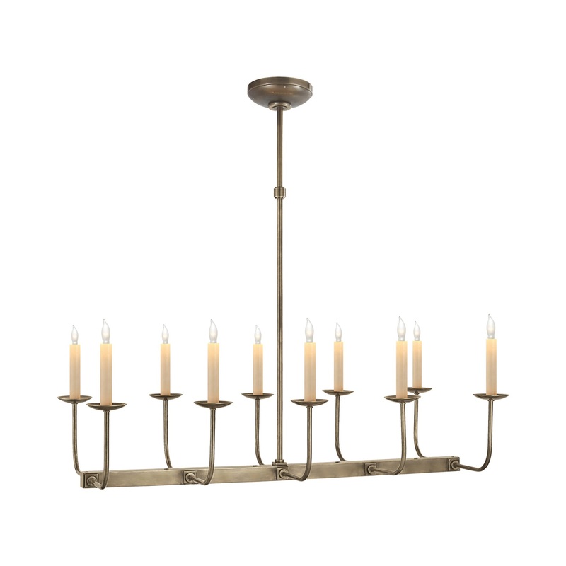Linear Branched Chandelier