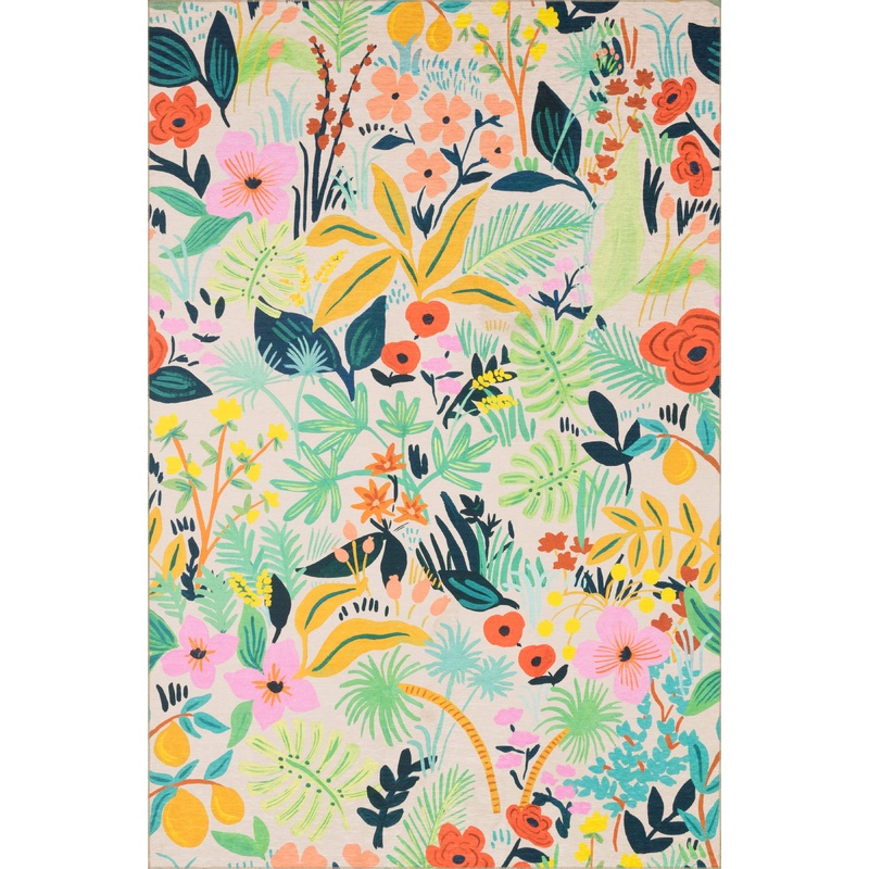 Rifle Paper Co. x Loloi Veranda Rug | Terracotta Cream