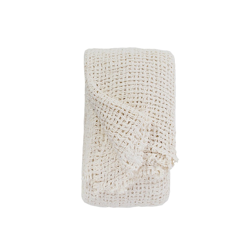 TRAWICK IVORY COVERLET
