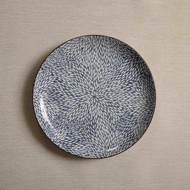 Aizome Mums plate
