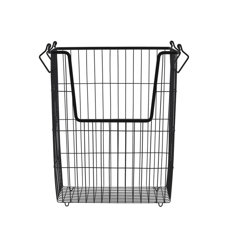 Basket, Taw, Matte black
