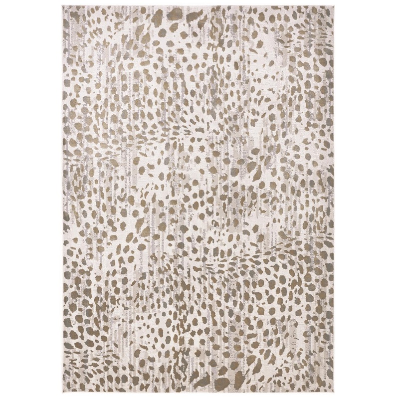 Waldor 3837F Machine Made Synthetic Blend Indoor Area Rug by Feizy Rugs