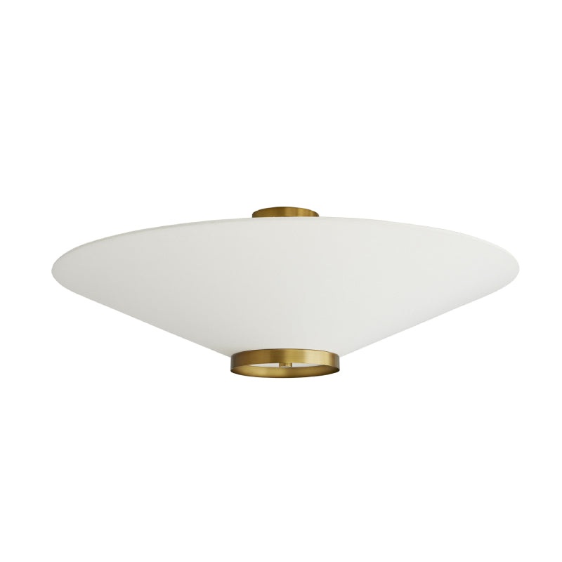 Arteriors 49381 Decker 3-lt 34″ Flushmount