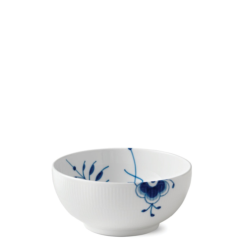 Blue Fluted Mega Serving Bowl (7 Cups)