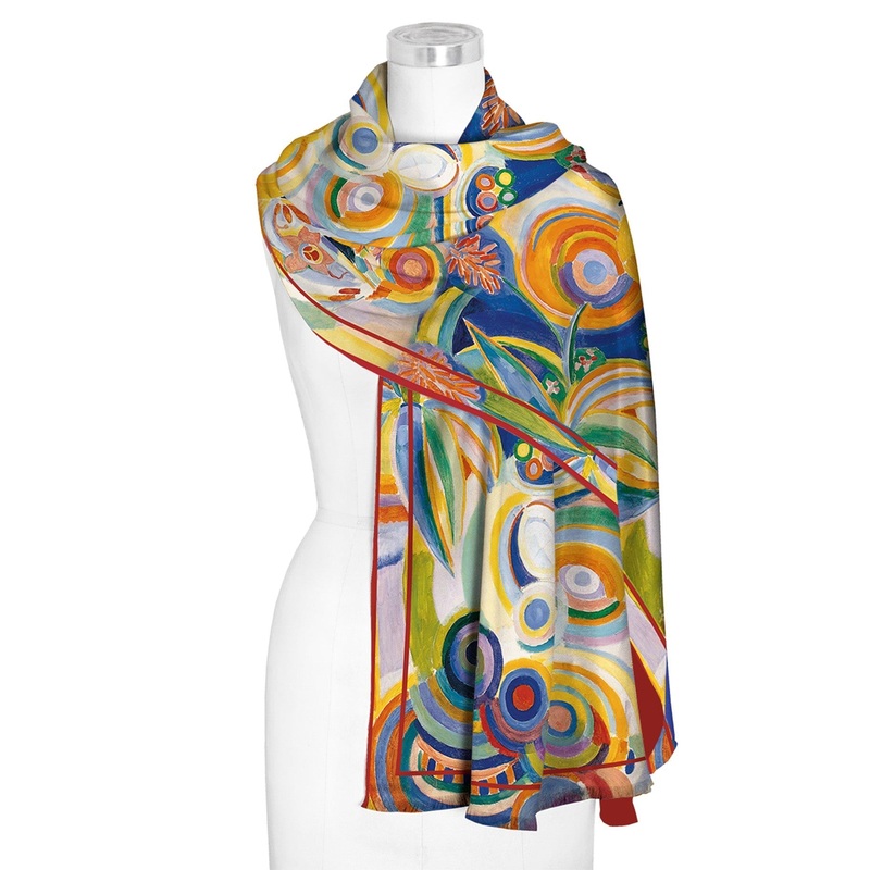 Delaunay Portuguese Woman Silk Blend Women’s Fashion Shawl