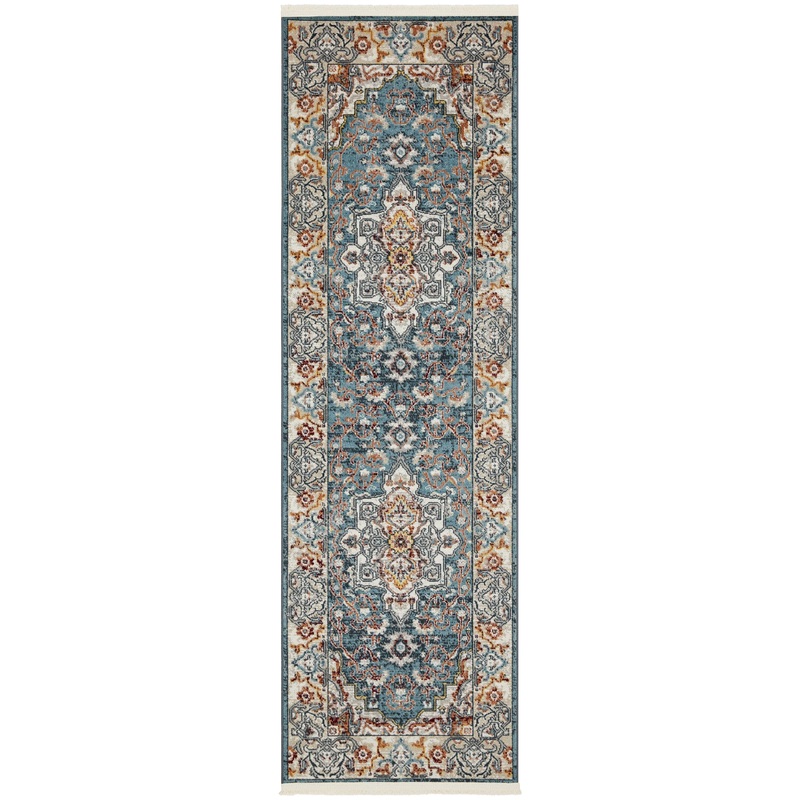 Nourison Carina 2’2″ x 7’6″ Multicolor Bohemian Indoor Rug