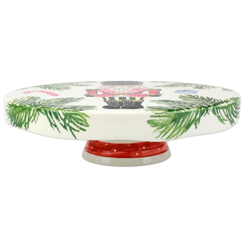 VIETRI: NUTCRACKERS CAKE STAND