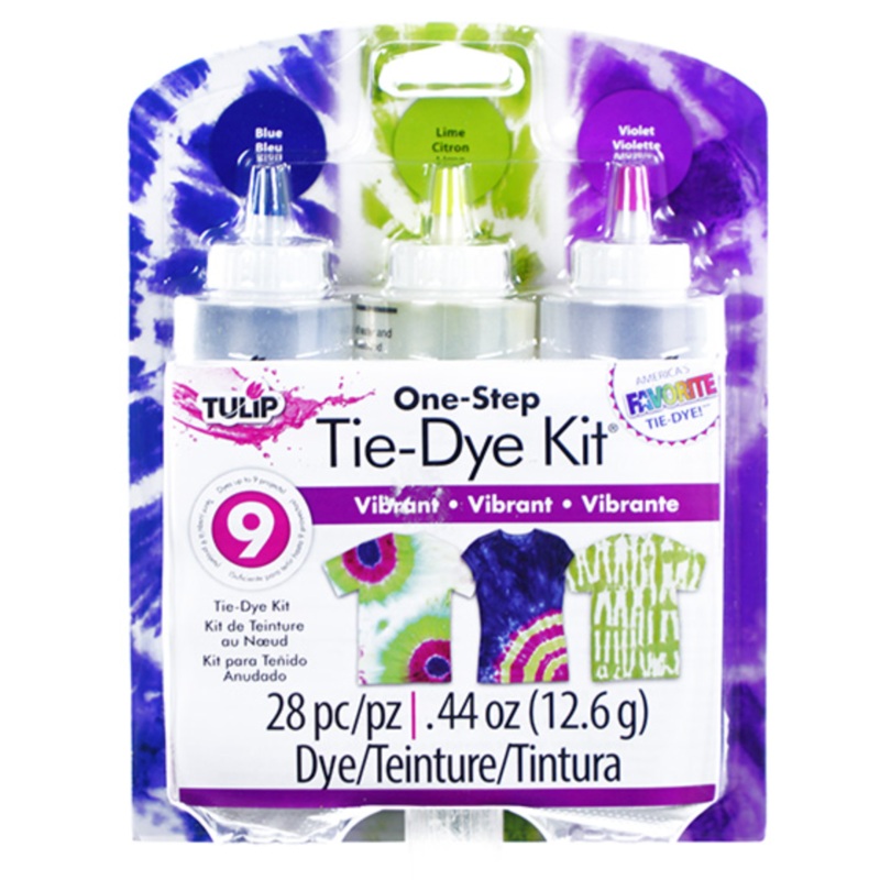 28pc One-Step Tie-Dye Kit – Vibrant