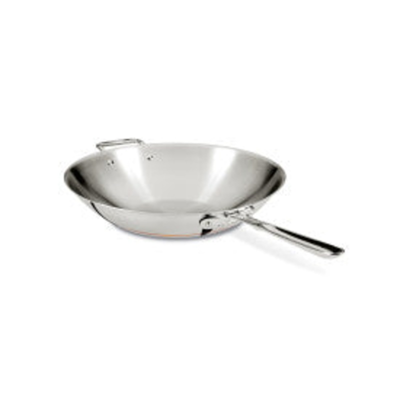All-Clad, 6414 SS, 14″ Open Stir Fry Pan, with Copper Center