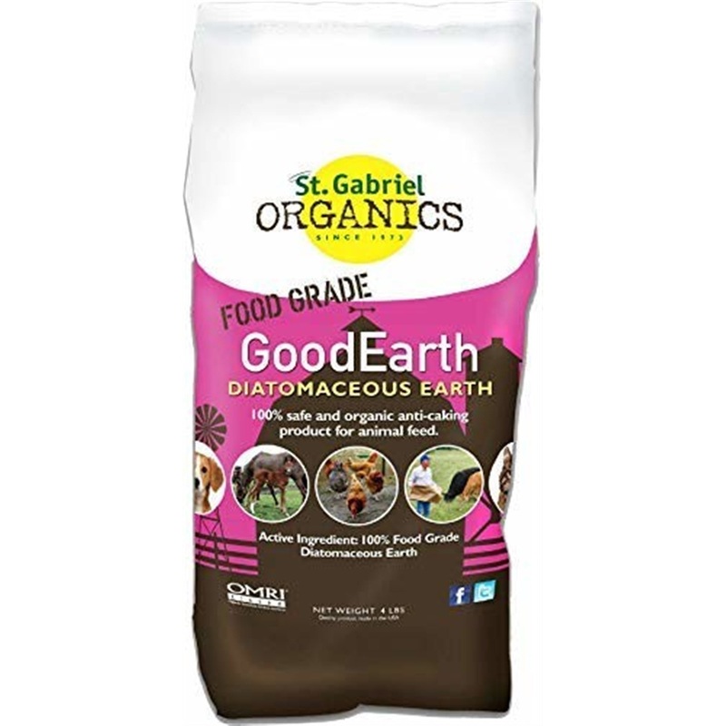 St. Gabriel Organics GoodEarth Food-Grade Diatomaceous Earth, OMRI Listed, 2lb