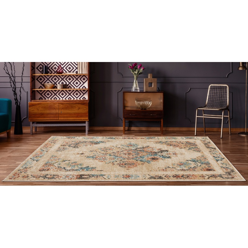 3801-Dame Synthetic Blend Indoor Area Rug by United Weavers