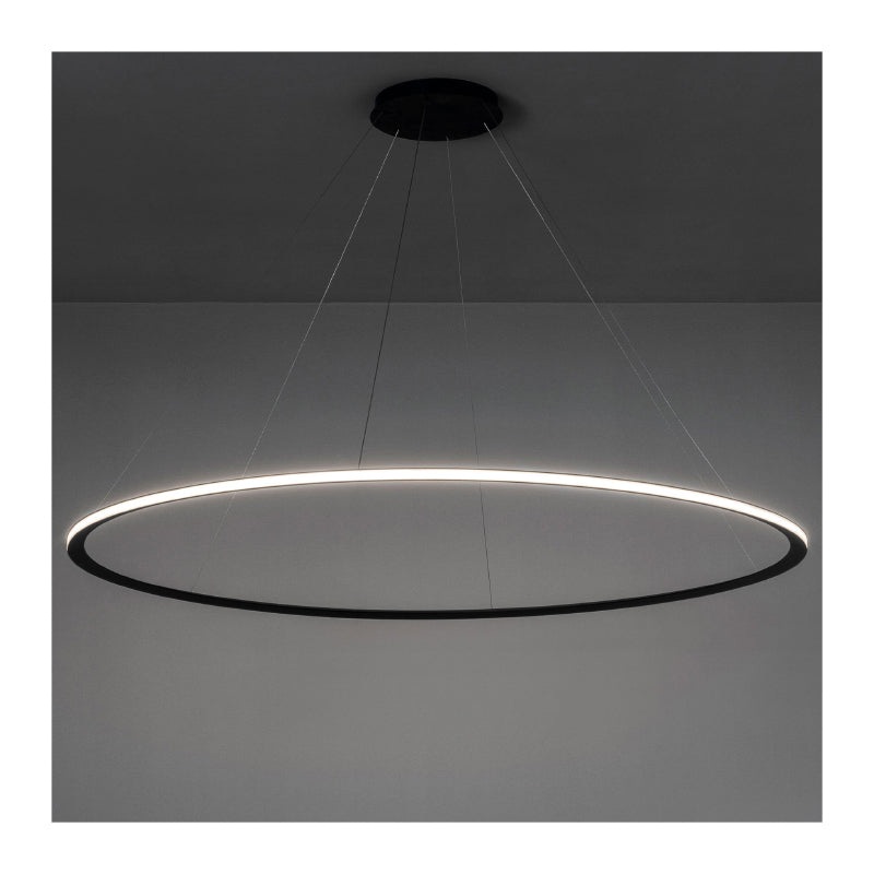 Bover Circular S/300/H 1-lt 119″ LED Pendant, Outward Light