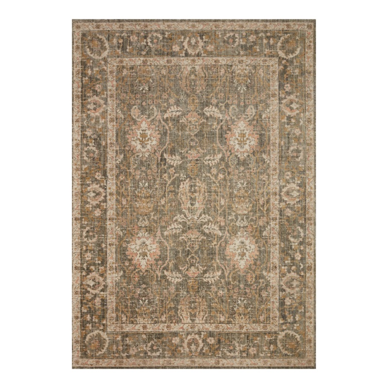 Chris Loves Julia x  Loloi Rosemarie Sage / Blush Rug
