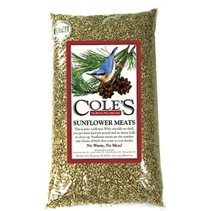 Cole’s Sunflower Meats for Wild Bird Seed